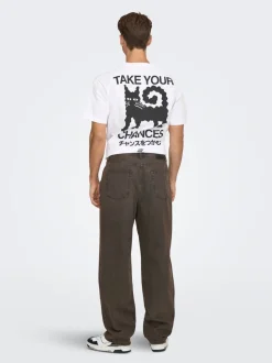 ONSFADE Mid Rise Locker geschnitten Jeans