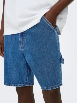 ONSFADE Mid Rise Locker geschnitten Shorts