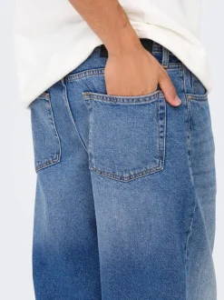 ONSFADE Mittlere Taille Locker geschnitten Jeans