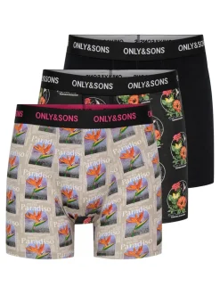 ONSFITZ 3er-pack Eng anliegende Boxershorts