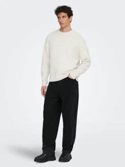 ONSFIVE Mid Rise Baggy Fit Jeans