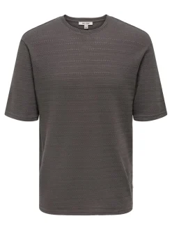 ONSGIVO Gestricktes T-Shirt