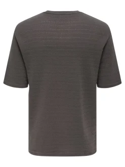 ONSGIVO Gestricktes T-Shirt