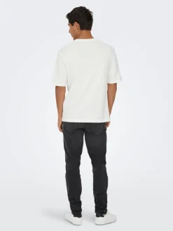 ONSGIVO Gestricktes T-Shirt