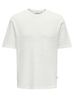 ONSGIVO Gestricktes T-Shirt