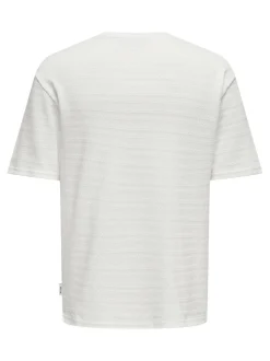 ONSGIVO Gestricktes T-Shirt