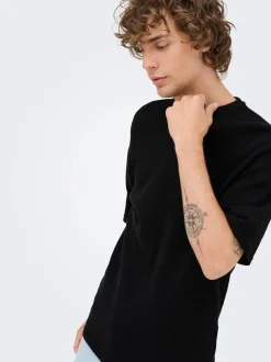 ONSGIVO Gestricktes T-Shirt
