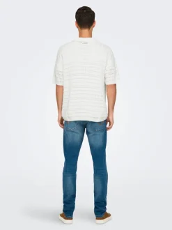 ONSGRAYSON Gestricktes Poloshirt