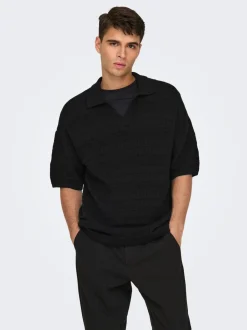 ONSGRAYSON Gestricktes Poloshirt