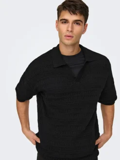 ONSGRAYSON Gestricktes Poloshirt