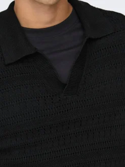 ONSGRAYSON Gestricktes Poloshirt