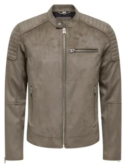 ONSGUS Kunstlederjacke