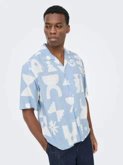 ONSHARVI Hawaii-Hemd