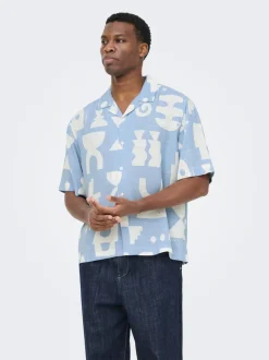 ONSHARVI Hawaii-Hemd