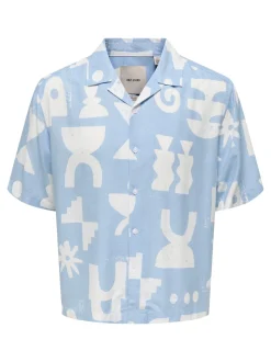 ONSHARVI Hawaii-Hemd