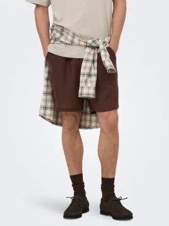 ONSLAURENCE Normal geschnitten Leinen Shorts