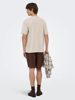 ONSLAURENCE Normal geschnitten Leinen Shorts