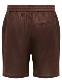 ONSLAURENCE Normal geschnitten Leinen Shorts