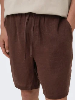 ONSLAURENCE Normal geschnitten Leinen Shorts