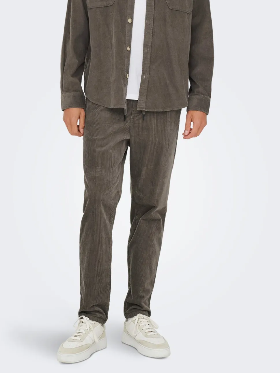 ONSLINUS Cordhose im Tapered Fit