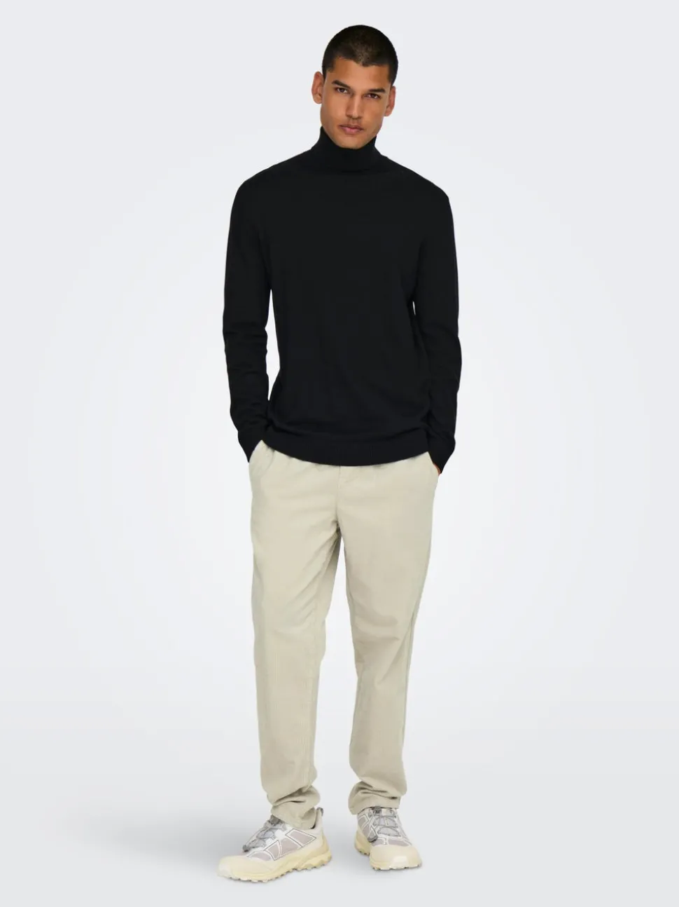 ONSLINUS Cordhose im Tapered Fit