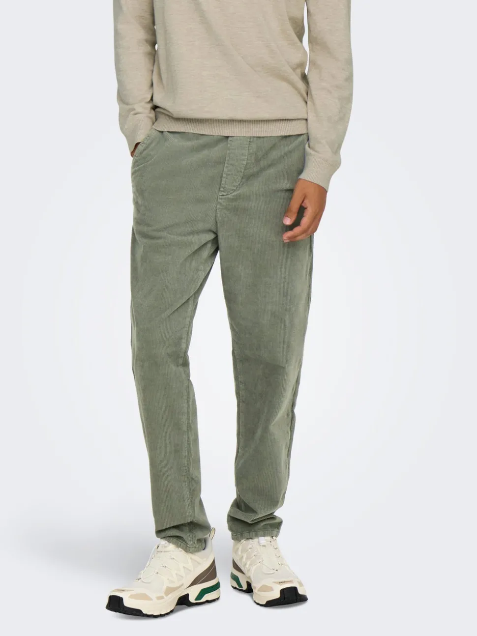 ONSLINUS Cordhose im Tapered Fit