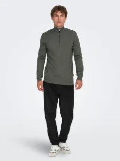 ONSLINUS Cordhose im Tapered Fit