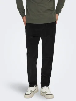 ONSLINUS Cordhose im Tapered Fit