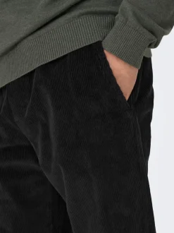 ONSLINUS Cordhose im Tapered Fit