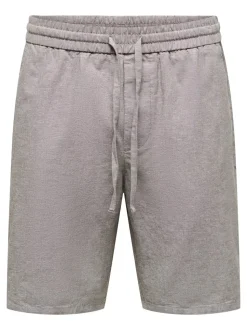 ONSLINUS Normal geschnitten Leinen Shorts