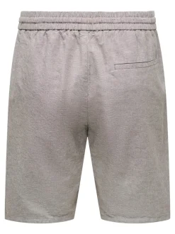 ONSLINUS Normal geschnitten Leinen Shorts