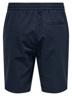 ONSLINUS Normal geschnitten Leinen Shorts