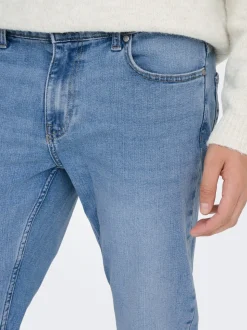 ONSLOOM Mid Rise Slim Fit Jeans
