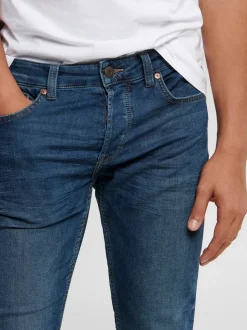 ONSLOOM Mid Rise Slim Fit Jeans