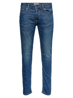 ONSLOOM Mid Rise Slim Fit Jeans