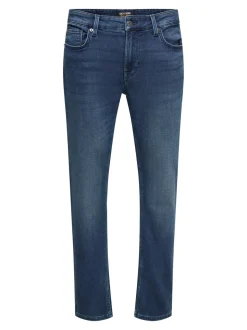 ONSLOOM Mid Rise Slim Fit Jeans