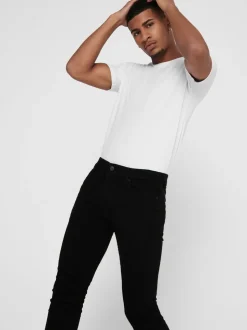 ONSLOOM Mid Rise Slim Fit Jeans