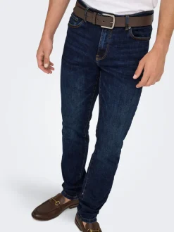 ONSLOOM Mittlere Taille Slim Fit Jeans