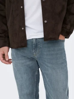 ONSLOOM Mittlere Taille Slim Fit Jeans