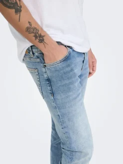 ONSLOOM Niedrige Taille Slim Fit Jeans