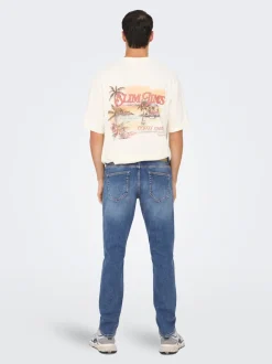 ONSLOOM Niedrige Taille Slim Fit Jeans