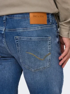 ONSLOOM Niedrige Taille Slim Fit Jeans