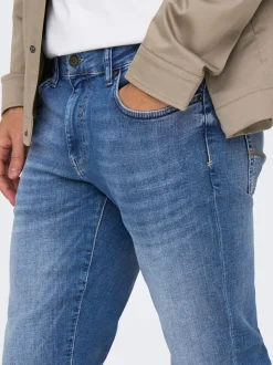 ONSLOOM Niedrige Taille Slim Fit Jeans
