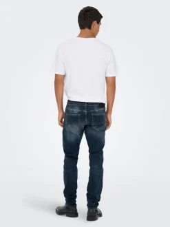 ONSLOOM Niedrige Taille Slim Fit Jeans