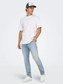 ONSLOOM Niedrige Taille Slim Fit Jeans