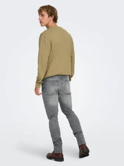 ONSLOOM Niedrige Taille Slim Fit Jeans