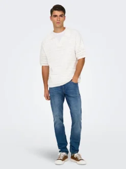 ONSLOOM Niedrige Taille Slim Fit Jeans