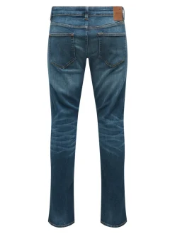 ONSLOOM Niedrige Taille Verjüngter Slim Fit Jeans