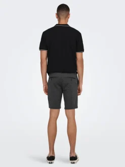 ONSMARK Mittlere Taille Normal geschnitten Shorts