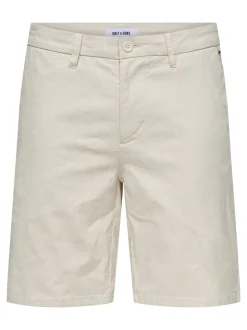 ONSMARK Normal geschnitten Leinen Shorts
